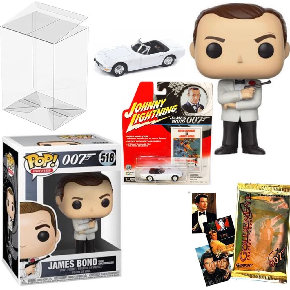 NWT-Highly collectible Agent Bond Villain 007 You Only LIVE Twice 4 Items